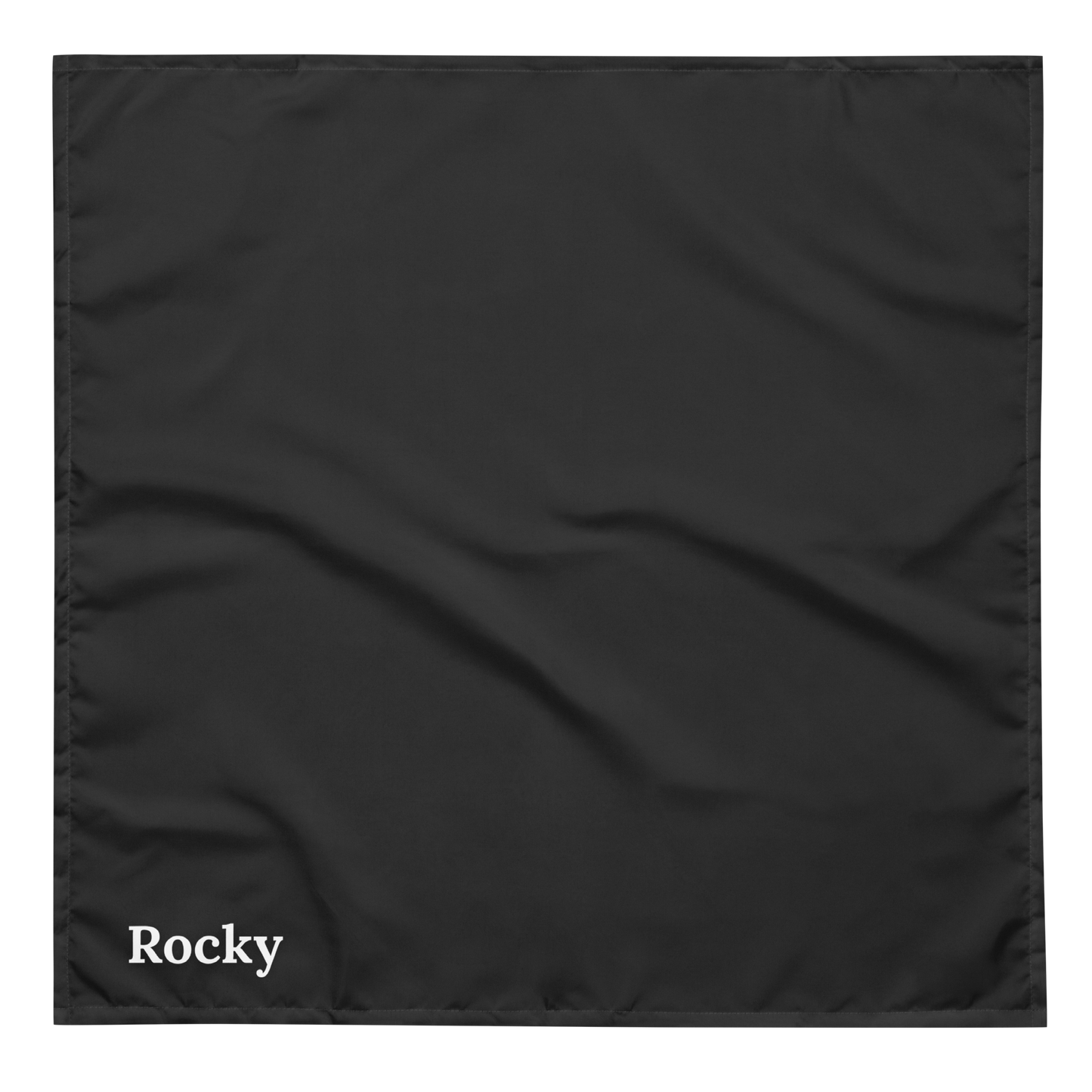 Matching Set Vintage Black – Personalisiertes Hundebandana + Stylische Gürteltasche