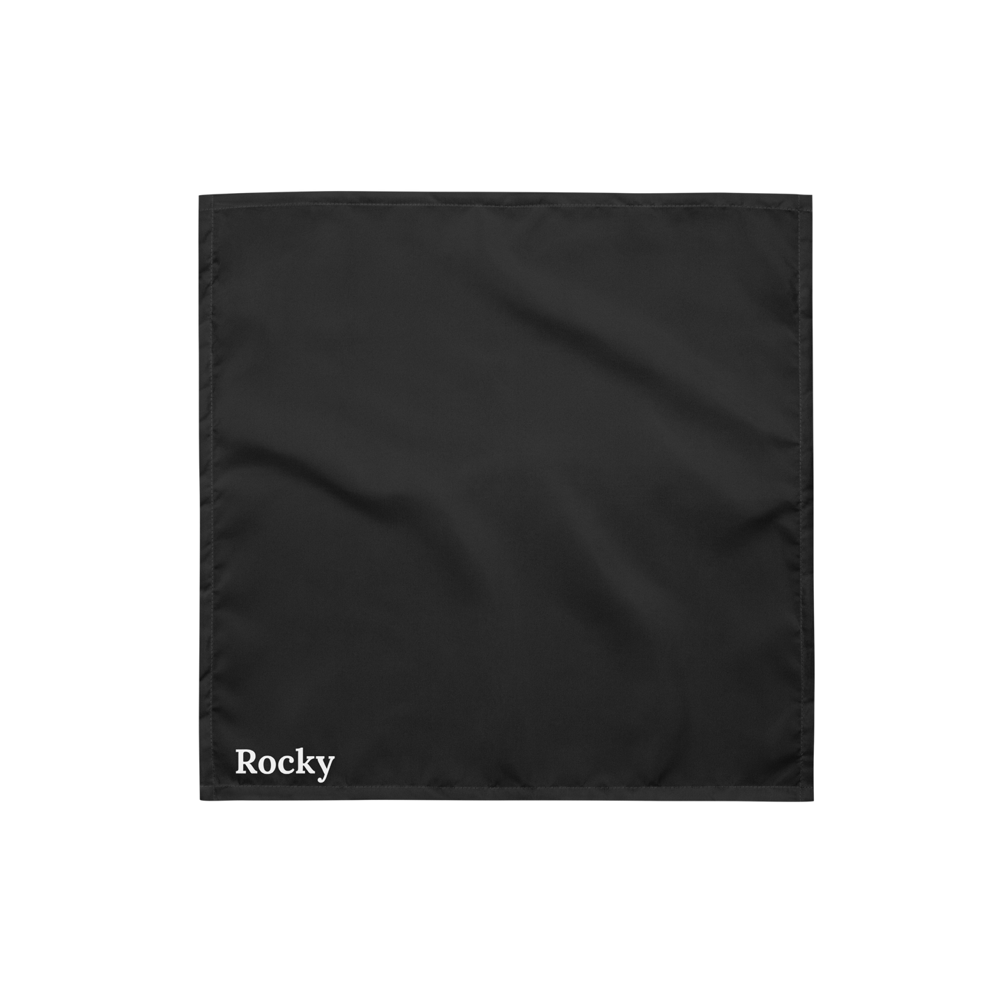 Matching Set Vintage Black – Personalisiertes Hundebandana + Stylische Gürteltasche